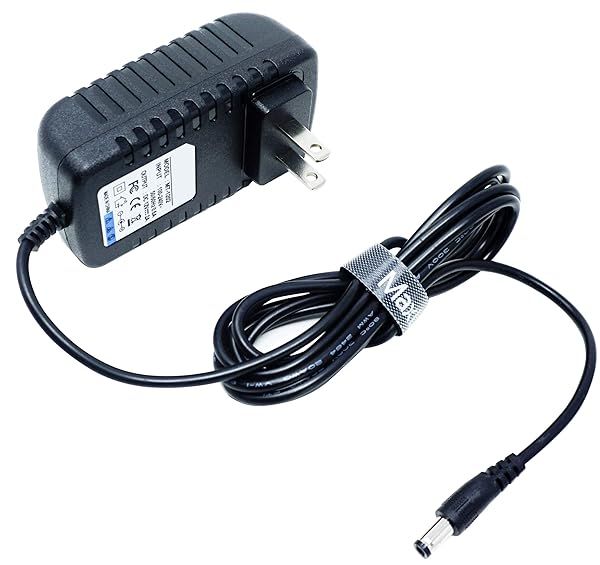 12V 2A AC Power Adapter for Yamaha PSR-280/282/292/293 Keyboards - Reliable Wall Charger