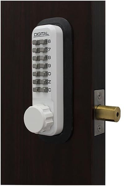 2210WH Mechanical Keyless Deadbolt: Secure Your Home with Advanced Lock Technology