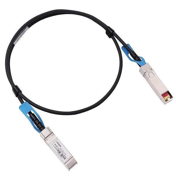25GbE SFP28 DAC Twinax Cable 1m - Compatible with Cisco, Ubiquiti, Mikrotik & More | 25GBASE-CR Direct Attach Copper Cable