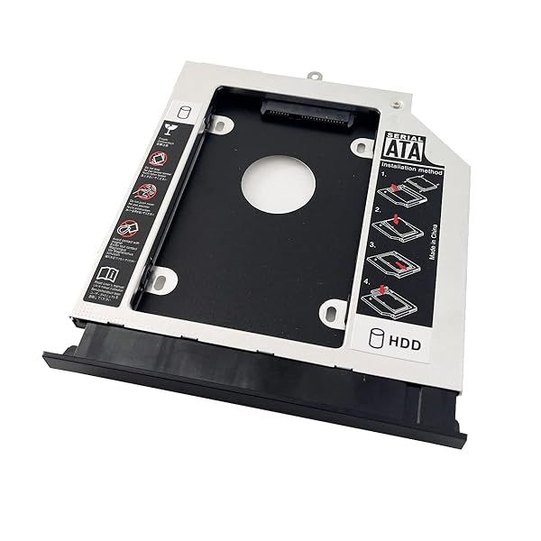 2nd HDD SSD Caddy Tray for Acer Aspire E5-572 E5-572G - Optical Frame with Bezel Holder