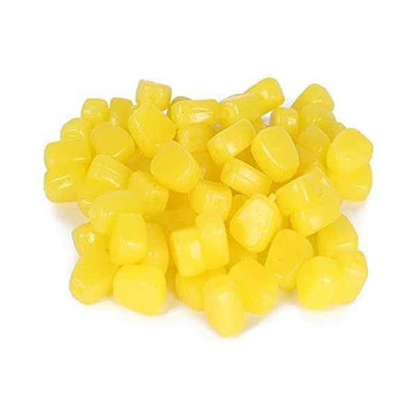 30 Pcs TPR Fake Corn Baits for Carp, Trout & Catfish Fishing - Scented Soft Lures for Effective Catching