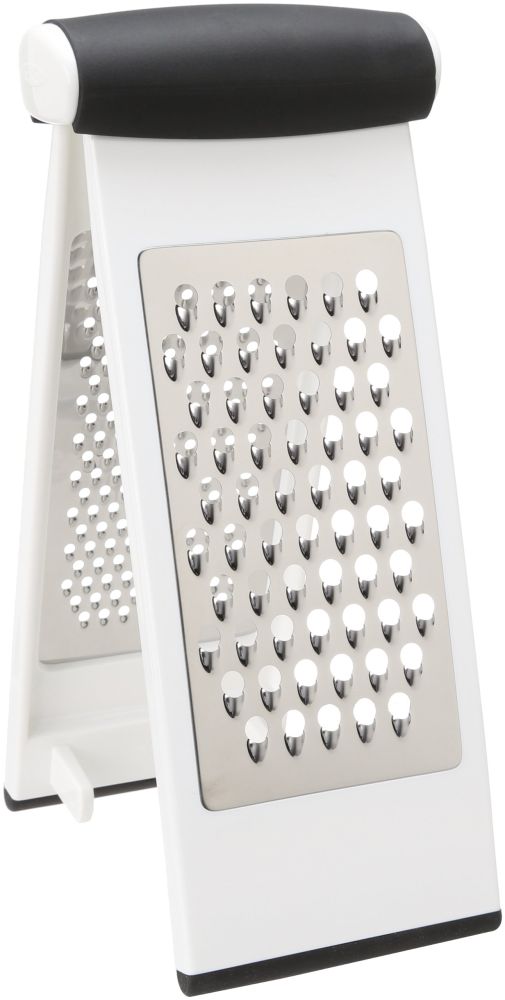OXO Good Grips Multi Grater 32780 - Versatile Kitchen Tool for Effortless Grating & Slicing in White