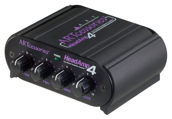 ART HeadAMP4: High-Quality Eight Output Stereo Headphone Amplifier for Audiophiles