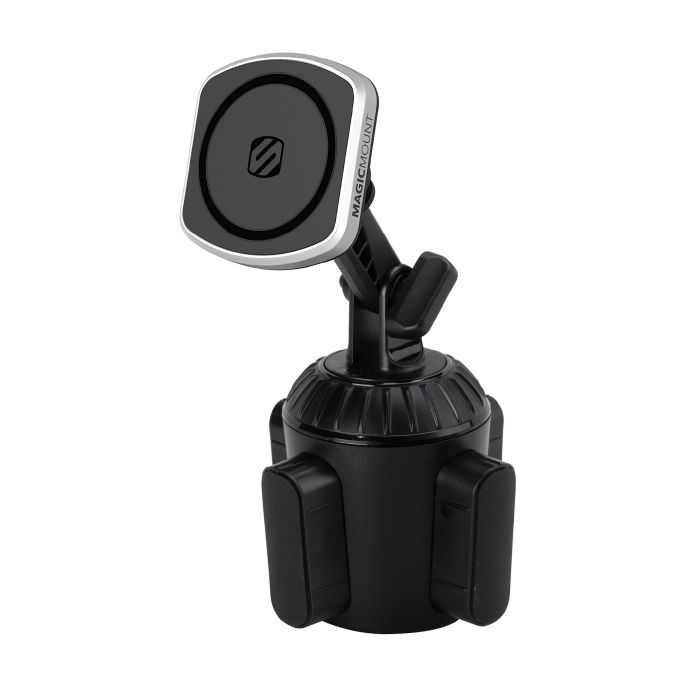 Scosche MagicMount Pro2 Cup Holder: Magnetic Car Mount for iPhones, Galaxy, Pixel & All Smartphones