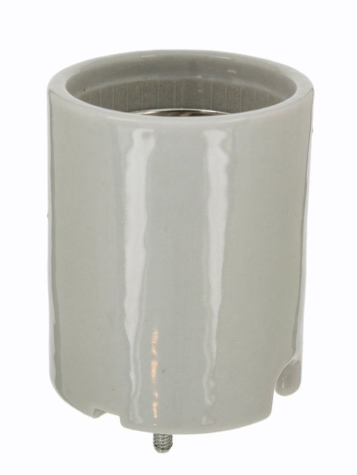 Leviton 8678 WH Porcelain Lamp Holder Mogul 1500W 600V - Durable & Reliable Lighting Solution