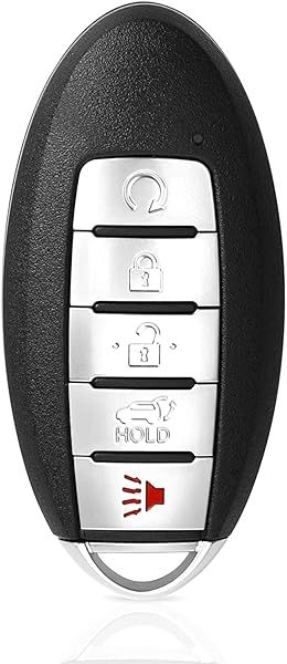 Keyless Entry Remote Replacement for Nissan Rogue 2019-2020 - 5 Button Smart Key Fob (FCC ID: KR5TXN4)