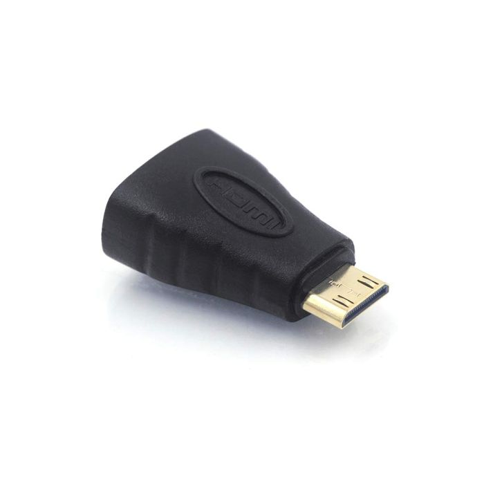 VCE Mini HDMI to HDMI Adapter - 4K Gold Plated Connector for Raspberry Pi, Cameras, DSLRs & More