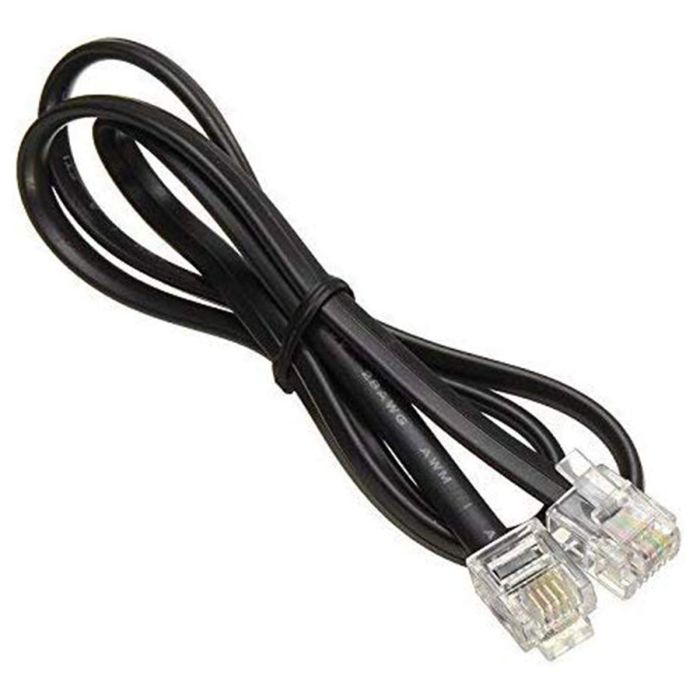 NEORTX 3ft RJ11 to RJ11 Phone Cord - Male to Male Modular Cable for Landline & Fax Machines