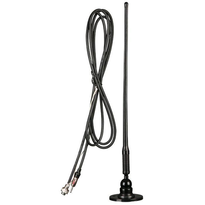 Metra 44-US01R Rubber Antenna - Versatile Side/Top Mount, Sleek Black Design for Optimal Reception