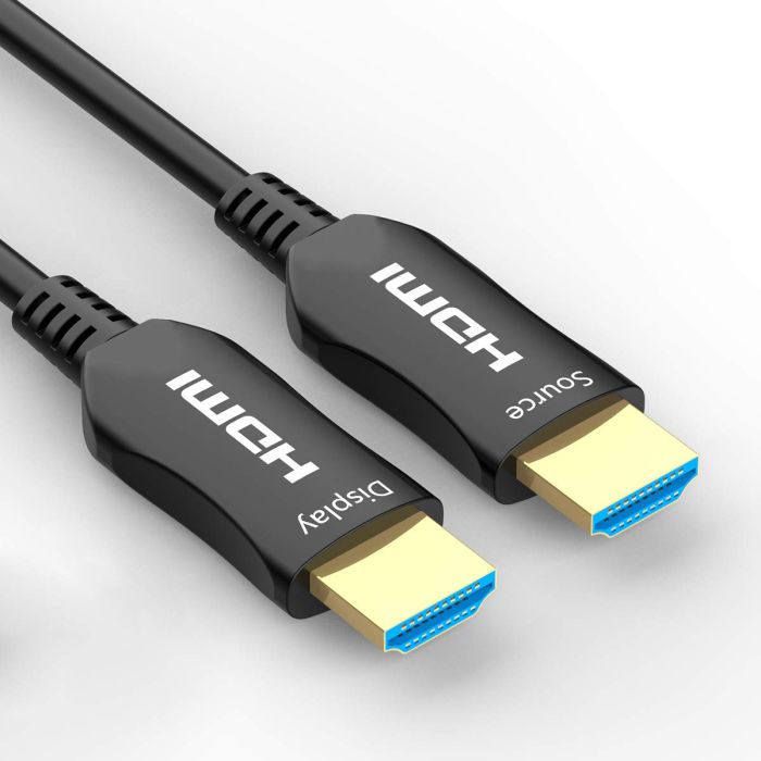 FURUI 50ft Fiber HDMI Cable 4K 60Hz - Slim, Flexible, HDR10, 18Gbps, HDCP2.2, ARC, 3D Support