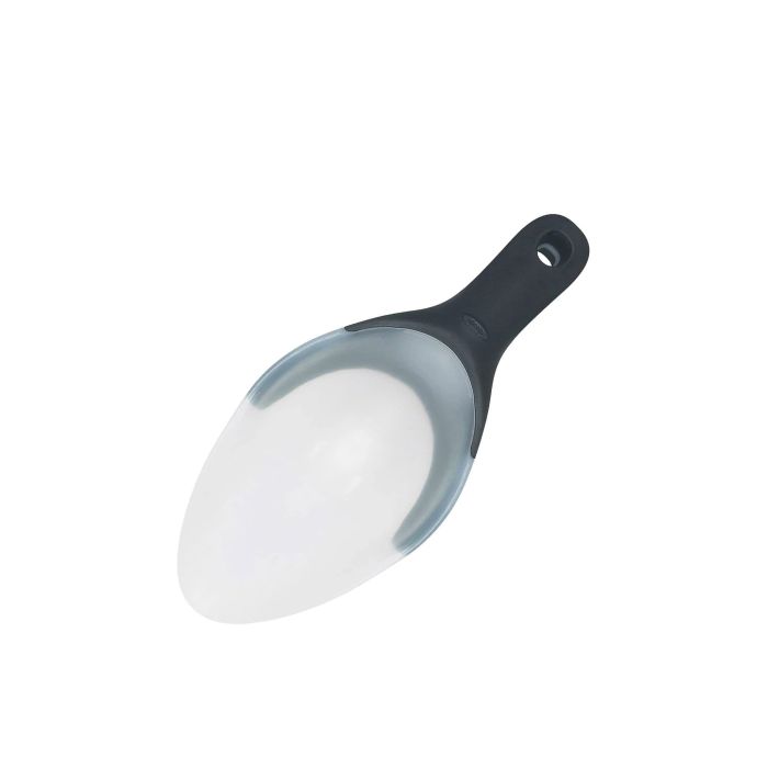 OXO Good Grips Flexible Scoop - Versatile Kitchen Tool for Easy Serving & Baking | White Design