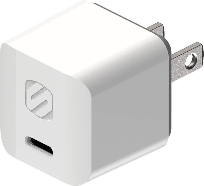 Scosche HPDC30MWT-SP 30W USB-C Wall Charger: Fast Charging for Power Delivery Devices