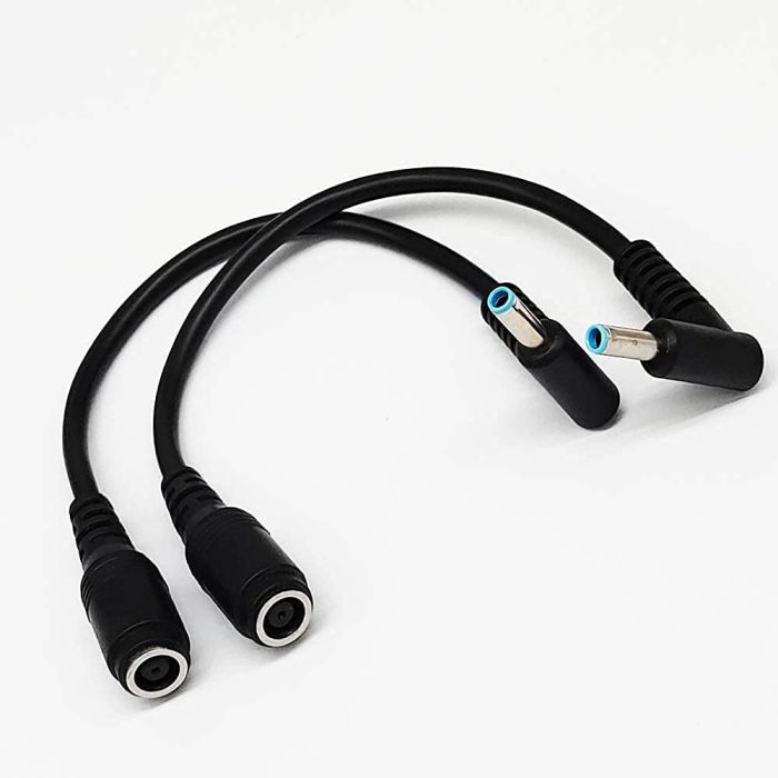 OYY Tip Adapter for HP: 7.4mm to 4.5mm Converter for Stream, Spectre, Pavilion, Envy, Elitebook - 2pcs Smart Blue Tip