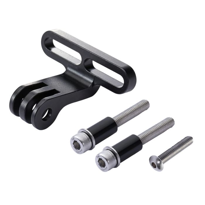 VEXPLO Bicycle Handlebar Stem Mount for GoPro & Garmin - Full Metal Camera Mount with M5 Bolts
