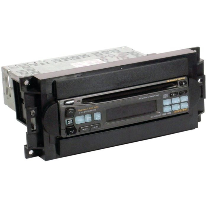 Scosche CR1286B ISO DIN Dash Kit for 2004-11 Chrysler, Dodge, Jeep, Plymouth - Black Compatibility