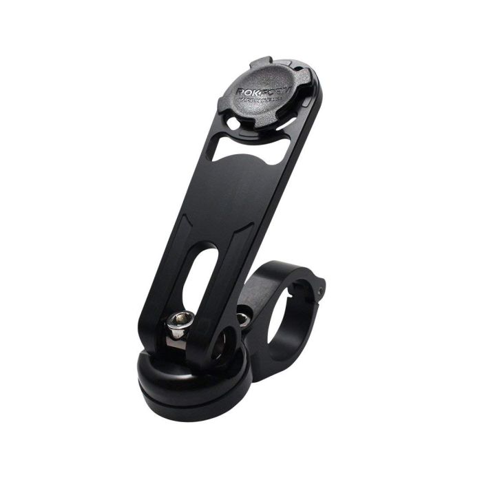 Rokform Pro Series Motorcycle Phone Mount: CNC Machined Aluminum, Twist Lock & Magnetic Design