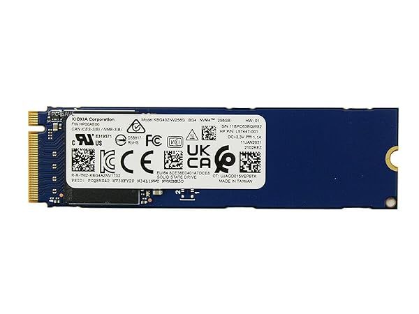Buy Kioxia 256GB BG4 PCIe Gen3 NVMe M.2 2280 SSD - Model KBG40ZNV256G | Fast OEM Storage Solution