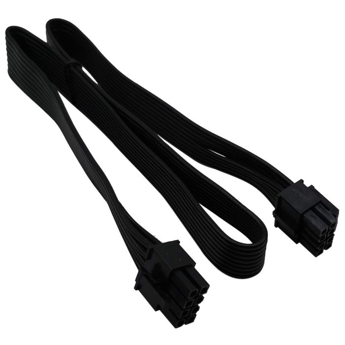 COMeap 8 Pin CPU Cable for EVGA PSUs - 25-inch EPS-12V Power Adapter (4+4 Detachable)