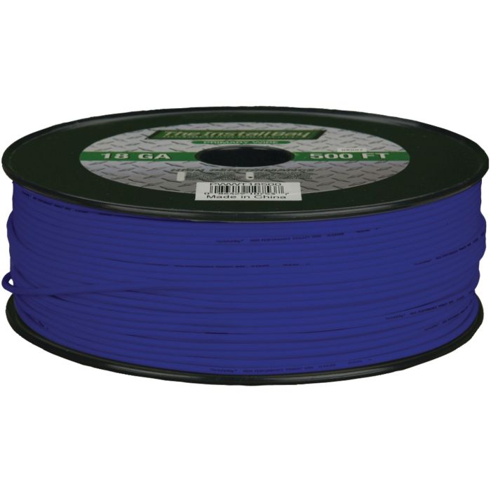 Metra Electronics PWBL18500 18-Gauge Blue Primary Wire - Durable & Reliable Automotive Wiring Solution