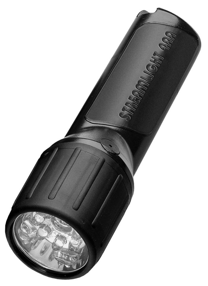 Streamlight 68300 4AA ProPolymer LED Flashlight - 67 Lumens, Durable Black Design for Outdoor & Emergency Use