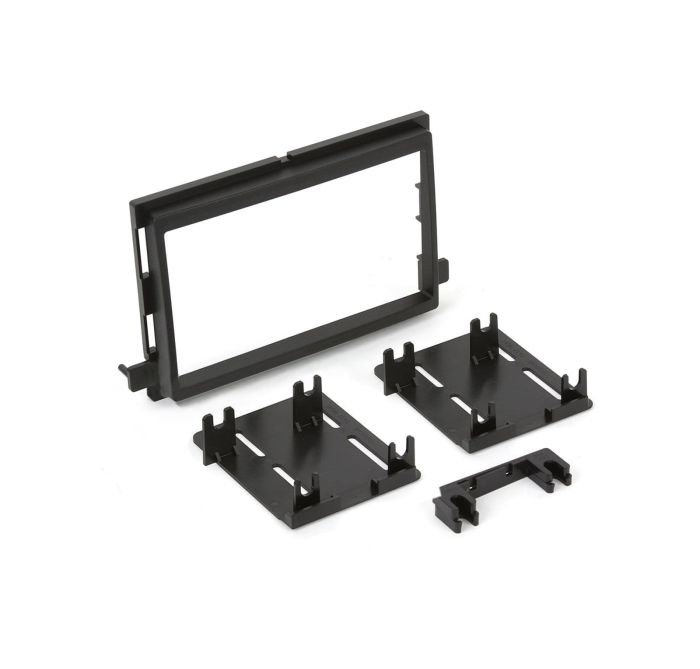 SCOSCHE Dash Kit for 2004+ Ford: Double ISO DIN Installation Made Easy