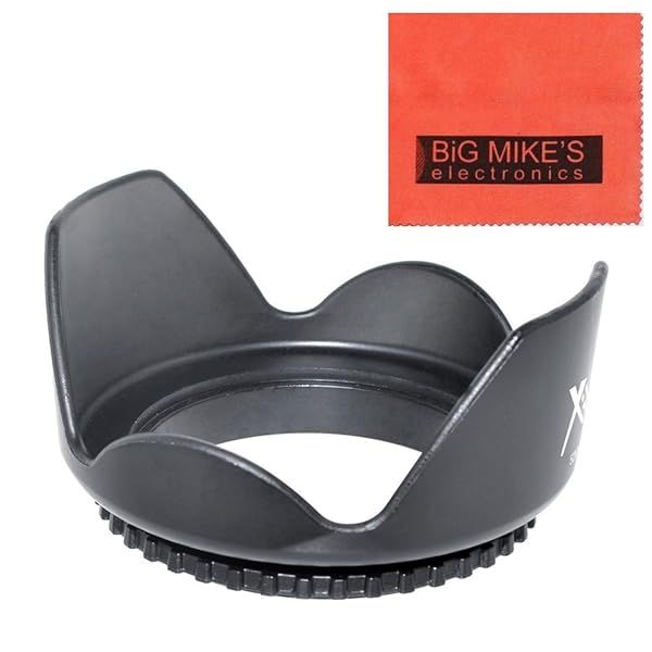 72mm Digital Tulip Lens Hood for Nikon DSLRs: D90, D3000, D5000, D7000 & More - Enhance Your Photography!