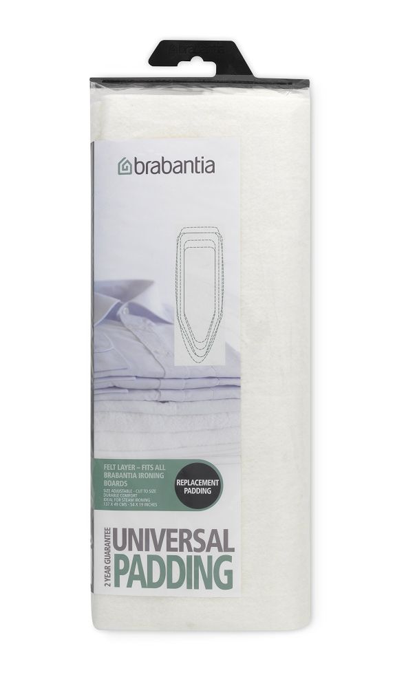 Brabantia Universal Ironing Board Felt Padding Underlay - Premium Replacement for Smooth Ironing