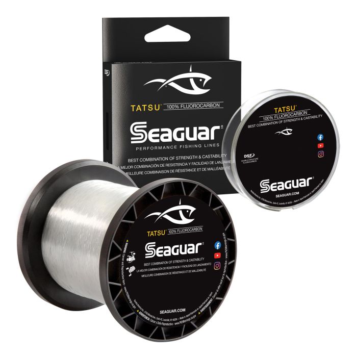 Seaguar Tatsu 100% Fluorocarbon Fishing Line 20lbs 200yds - Ultimate Strength & Performance