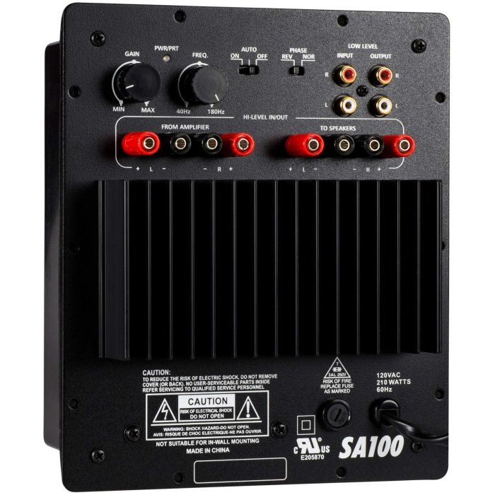 Dayton Audio SA100: Powerful 100W Subwoofer Plate Amplifier for Deep Bass Performance