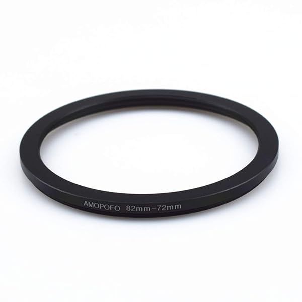 82mm to 72mm Step-Down Ring Filter Adapter for UV, ND, CPL - Compatible with All Brands