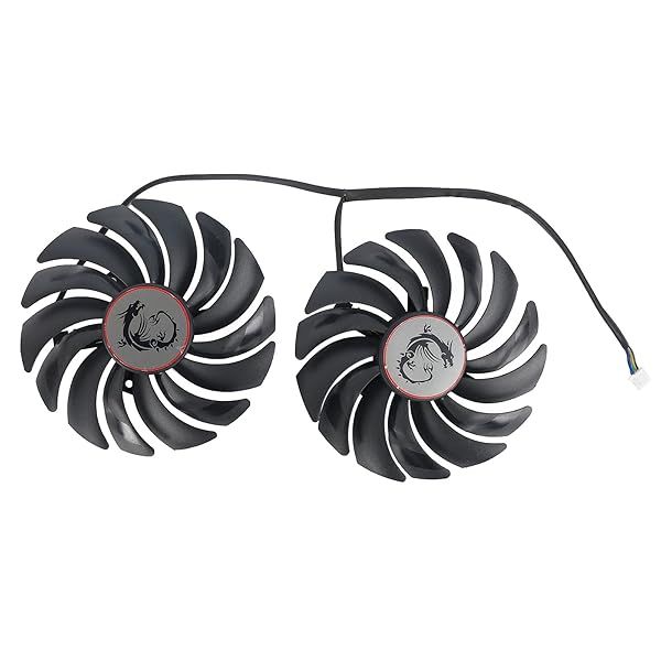 95MM Replacement Fans for MSI GTX 1070/1080 Ti & RX 570/580/5600/5700 XT - Enhance Your Gaming Card Cooling