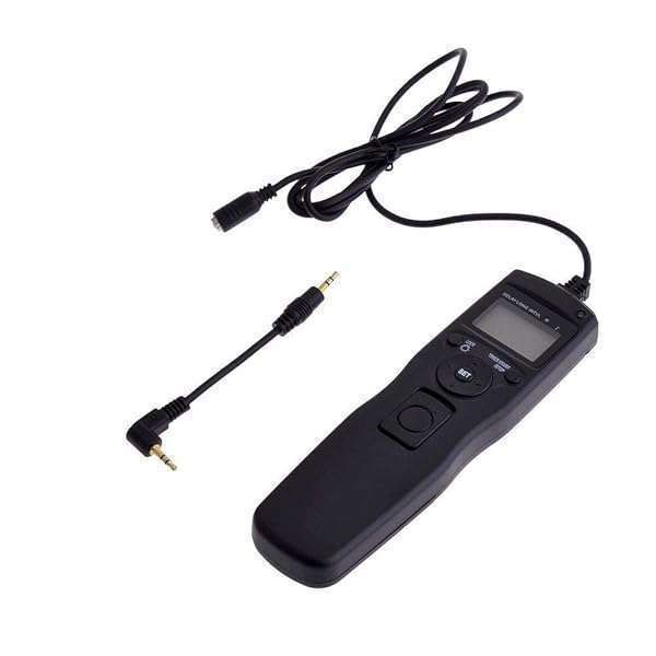 ABUYCS Timer Remote Control for Canon EOS 1500D, 1300D, 1200D & More - Perfect Shutter Release for DSLR Photography