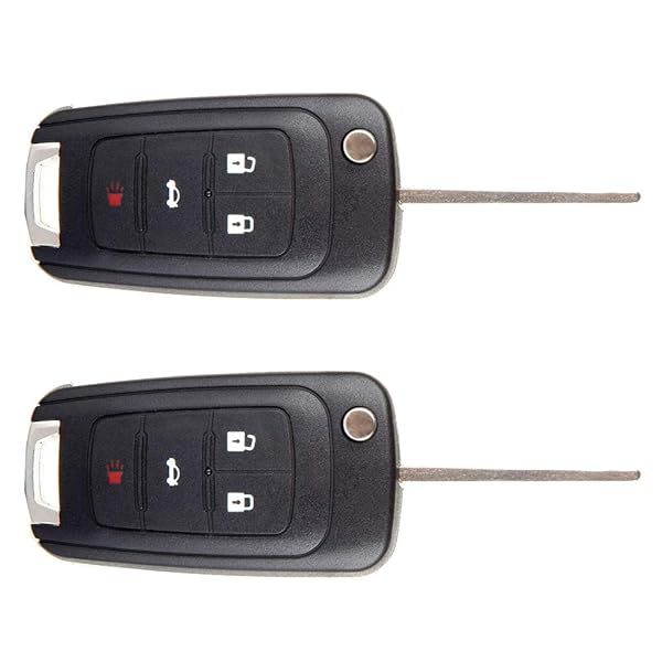 ANPART Keyless Entry Remote Key Fob for 2010 Buick Allure - Pack of 2, Fits OHT01060512, V2T01060512, 13504200