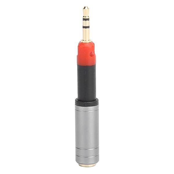 ASHATA 2.5mm Male to 3.5mm Female Headphone Adapter - High-Quality Auxiliary Connector