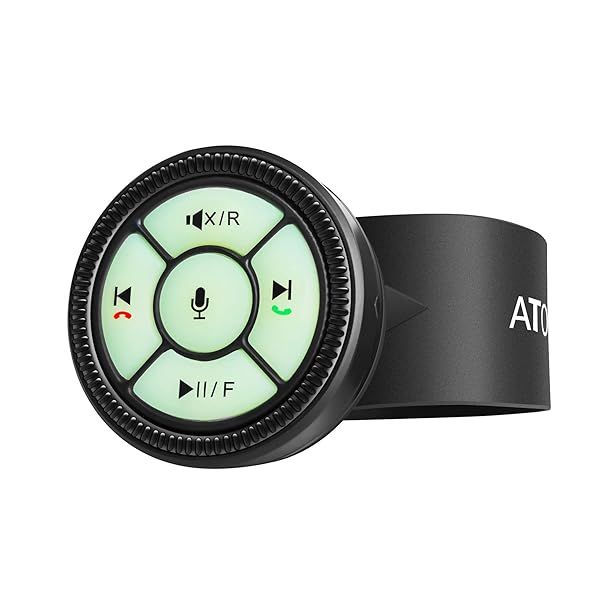 ATOTO AC-44F5 Wireless Remote Control for Car Stereos - Luminous Buttons, Plug & Play, Compatible with SA102, A6Y, F7 & More