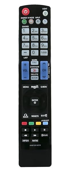 Compatible AULCMEET AKB72914018 Remote for LG LCD/LED/Plasma TVs - Models 32LD550, 55LD650 & More