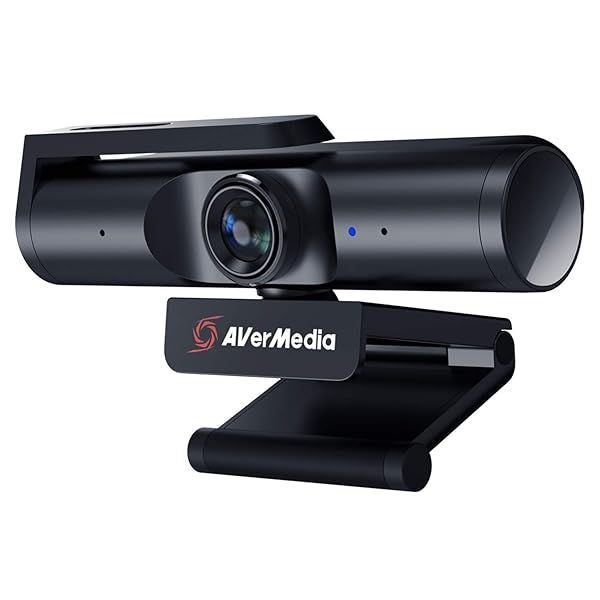 AVerMedia Live Streamer CAM 513: 4K Ultra Wide Angle Webcam for OBS & Zoom - Perfect for Indoor Streaming