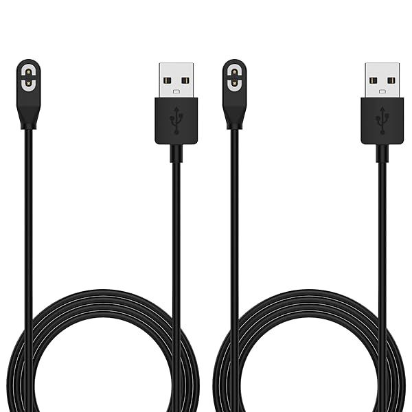 AWINNER 2 Pack Magnetic Charging Cable for Shokz Aeropex, OpenRun & OpenComm Headphones
