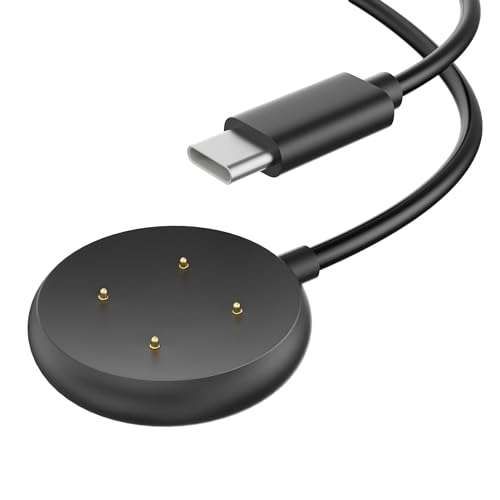 AWINNER Google Pixel Watch 2 Charger Cable - Black, 1 Pack | Fast Charging & Durable Design