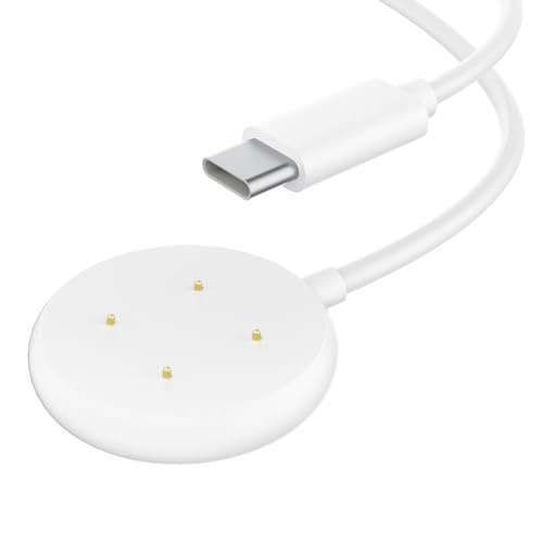 AWINNER Google Pixel Watch 2 Charger Cable - White, 1 Pack | Fast Charging & Durable Design