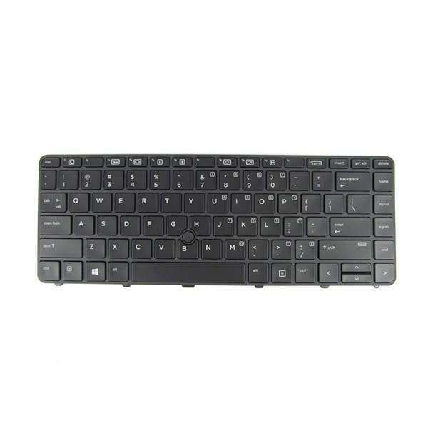 Abakoo Backlit Keyboard for HP ProBook 430 G3/G4, 440 G3/G4, 445 G3, 640 G2, 645 G2 - Black US Layout