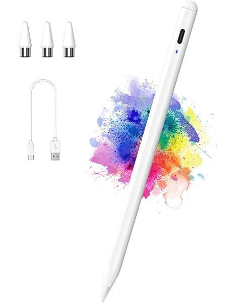 Top Active Stylus Pens for Touch Screens: Luntak Magnetic iPad Pencil for Writing & Drawing on iOS/Android Devices