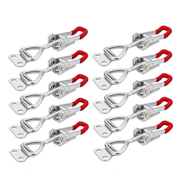 Adjustable Toggle Latch Clamp 4001 - 330 Lbs Capacity, 10PCS Heavy Duty Quick Release