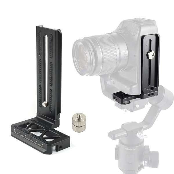 Buy Akeipho L Bracket for DJI Ronin SC - Aluminum Quick Release Plate for DSLR, Tripod & Monopod