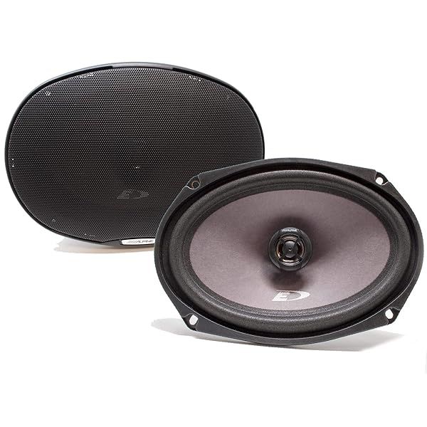 Alpine SXE-6926S 6x9 2-Way Coaxial Speakers - High-Quality Sound for Your Car