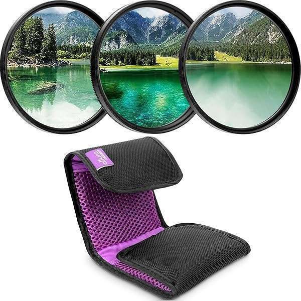 Altura Photo 67mm Lens Filter Kit: UV, CPL & ND Filters with Case for Camera Accessories