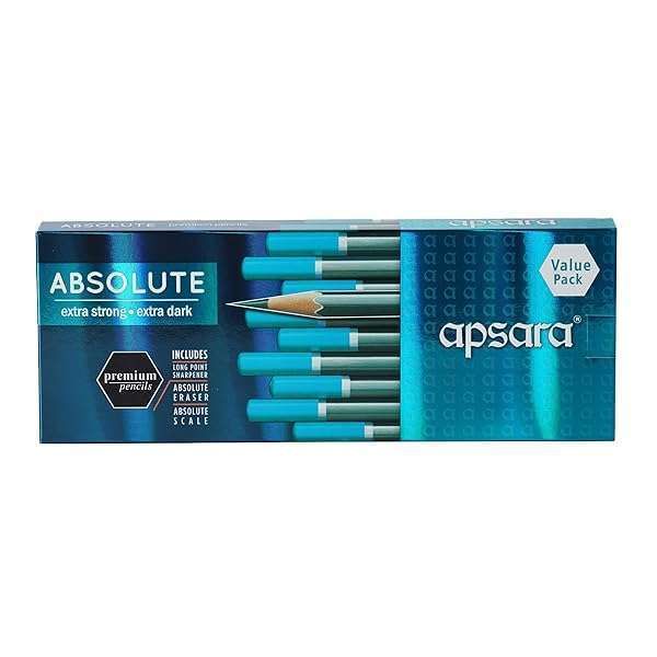 Apsara Absolute Pencils Value Pack - Pack of 20