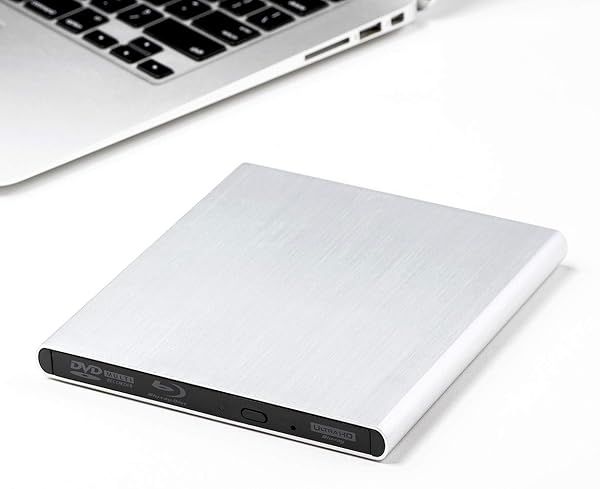 Archgon Premium Aluminum USB 3.0 UHD 4K Blu-Ray Writer for PC & Mac - Fast, Stylish, and Reliable