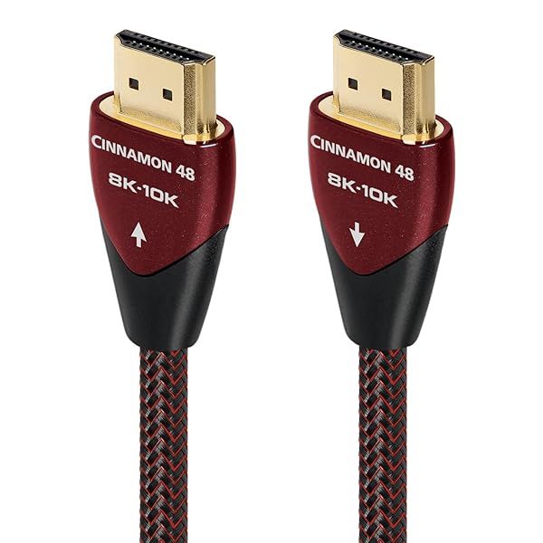 AudioQuest 1.5m Cinnamon 48 HDMI Cable - 8K/10K Ultra HD, 48Gbps, HDR, eARC for Gaming & High-Speed Performance