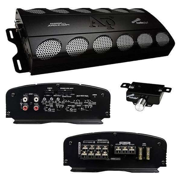 Powerful Audiopipe APCLE1504 Amplifier: 1500 Watt 4-Channel Performance for Ultimate Sound